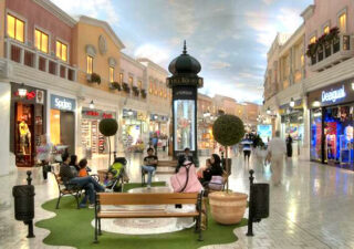 immobilier commercial shopping mall