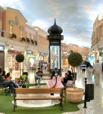 immobilier commercial shopping mall