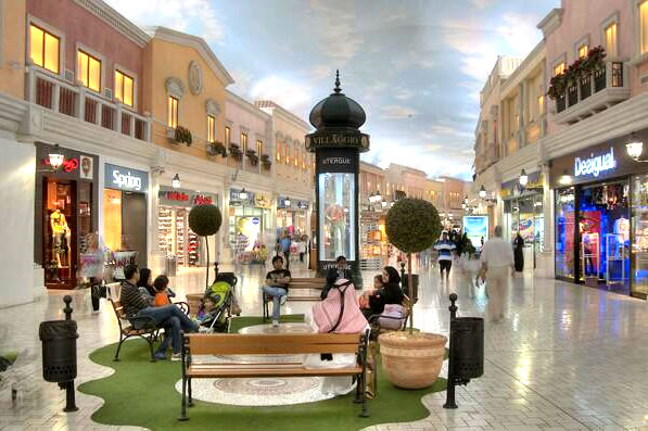 immobilier commercial shopping mall