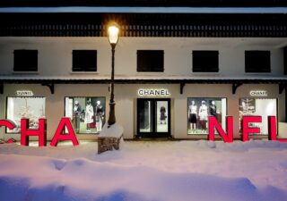 La maison Chanel ouvre sa boutique saisonnière à Courchevel