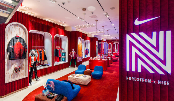 Partenariat entre Nike et Nordstrom à New York City