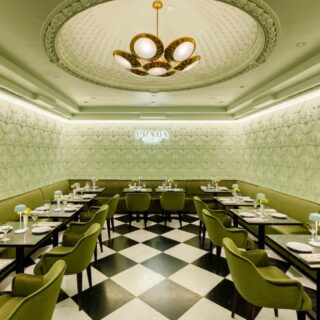 Au coeur de l'instant gourmand PRADA Caffè à Londres au Harrods