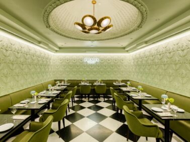 Au coeur de l'instant gourmand PRADA Caffè à Londres au Harrods