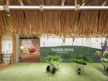 Exposition Tamburins à Soul pour la collection Harvest de savons