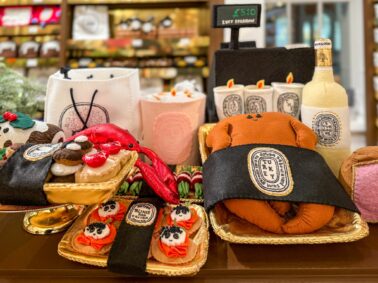 Repas festif façon Diptyque et Lucy Sparrow à Londres