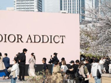Dior Addict accueille ses visiteurs pour célébrer Hanami à Tolyo