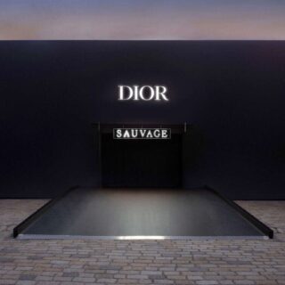 christian dior, maison de luxe du group LVMH inaugure un éènement retail immersif à Londres pour son best seller Sauvage